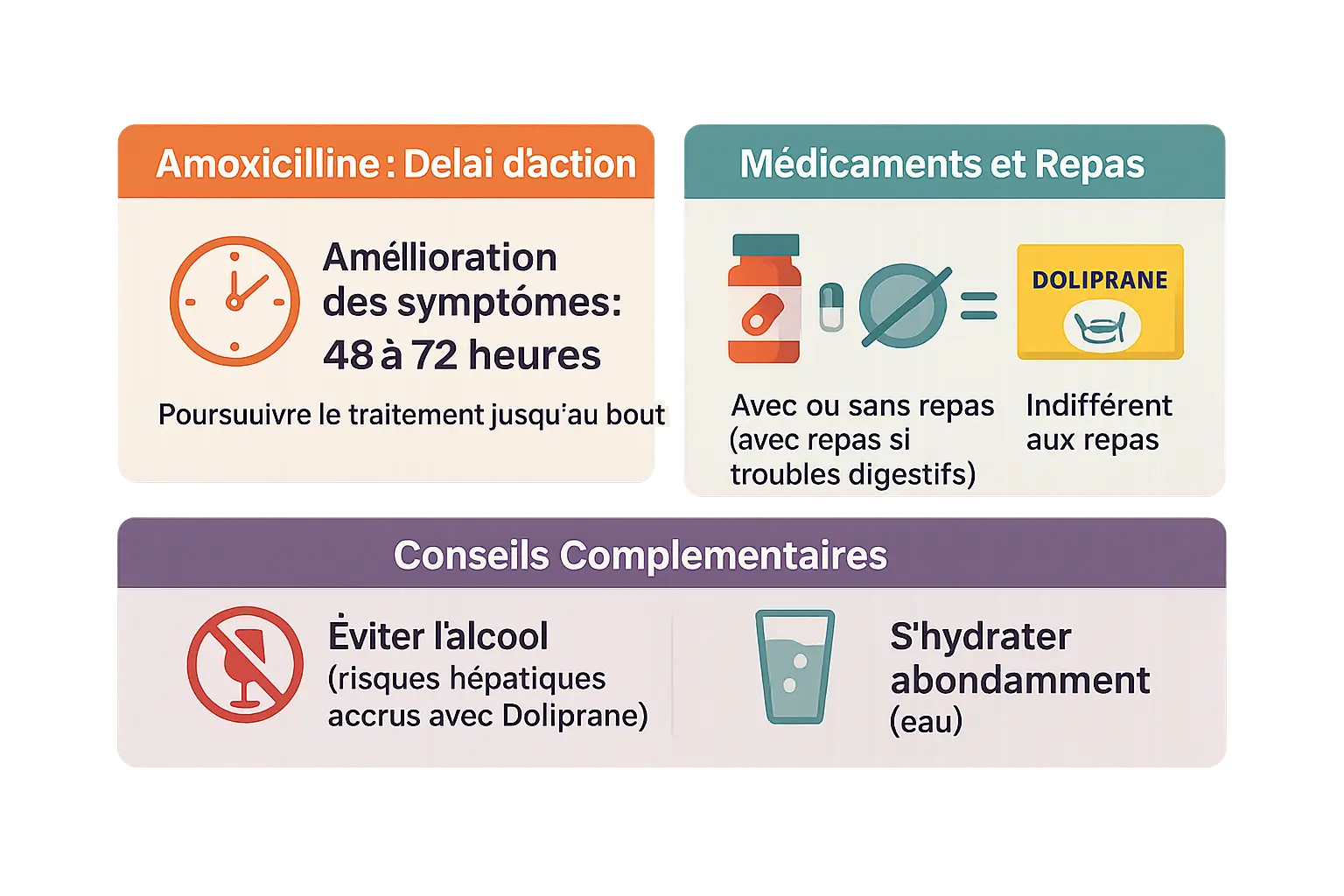 Amoxicilline et Doliprane : peut-on les associer ? 6 Illustration des médicaments Amoxicilline et Doliprane