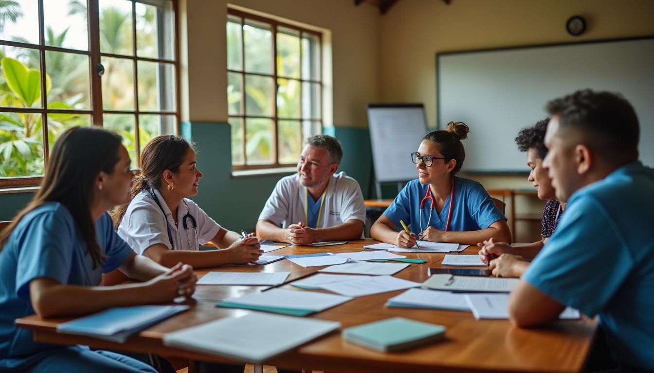 Des Ateliers de Formation sur les Soins Palliatifs et le Soutien Psychosocial Organisés par l'OMS, l'Union Européenne et le Ministère de la Santé à Travers le Belize 2 participez aux ateliers de formation sur les soins palliatifs et le soutien psychosocial organisés à travers le belize par l'oms, l'union européenne et le ministère de la santé, pour renforcer les compétences des professionnels de la santé.