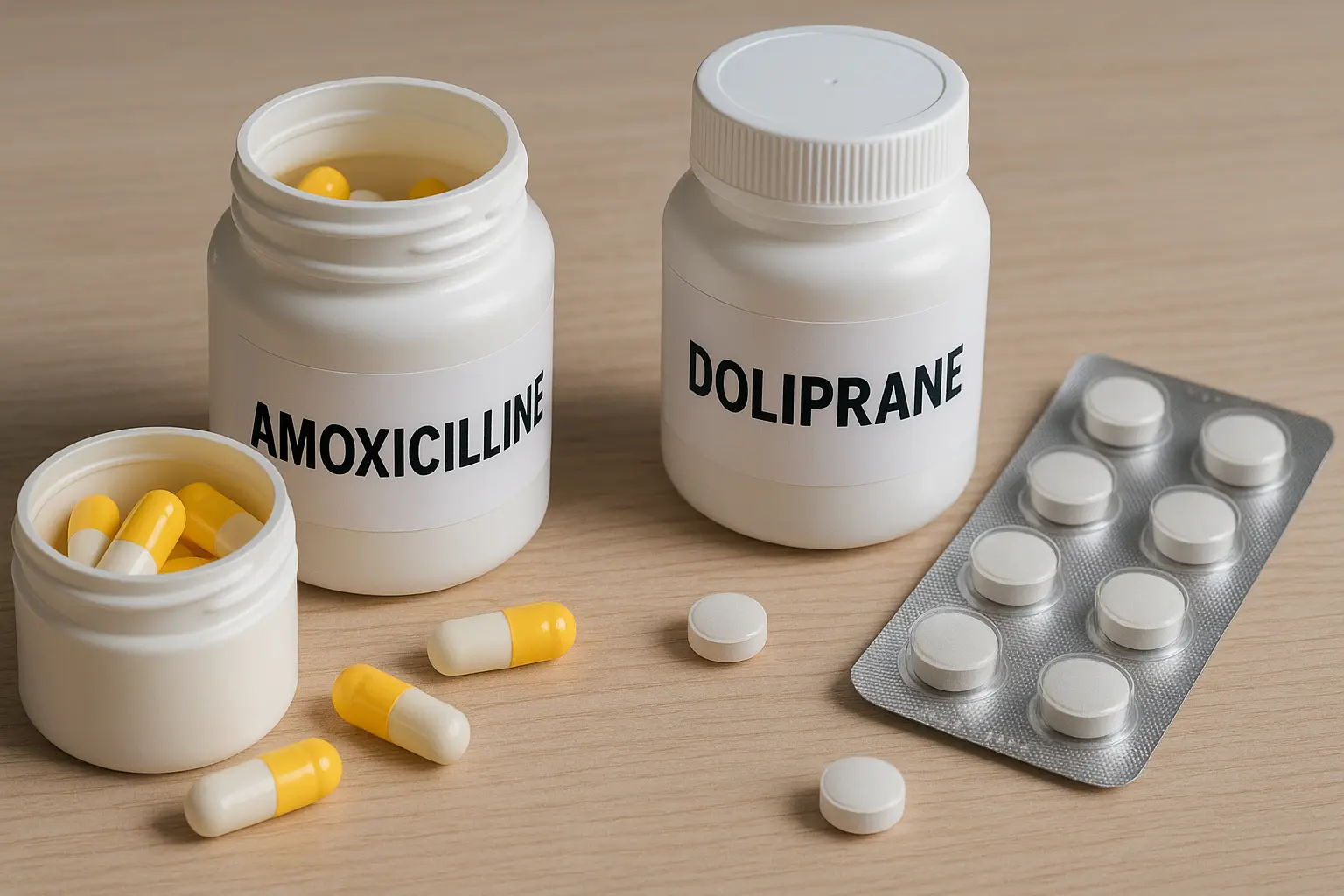 Amoxicilline et Doliprane : peut-on les associer ? 5 Amoxicilline et Doliprane : peut-on les associer ?