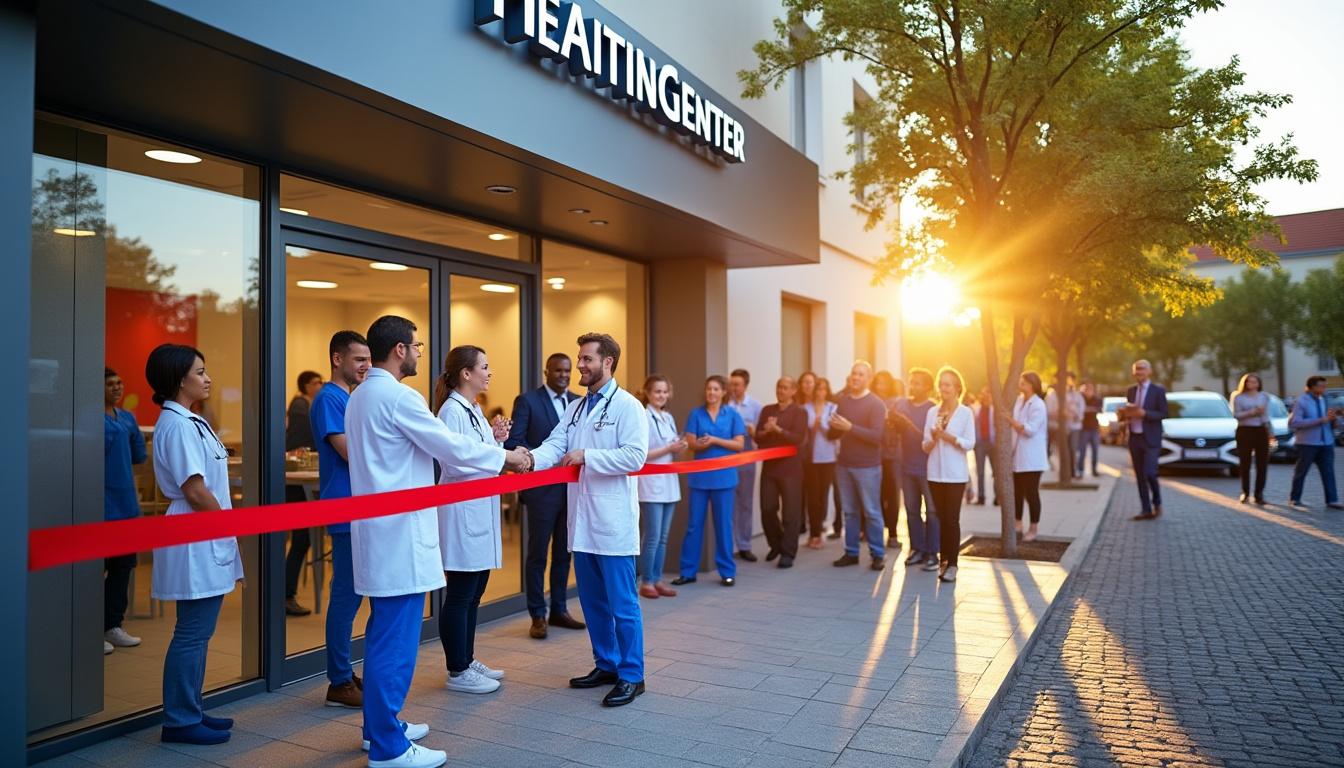 Inauguration du premier centre de santé à Saint-Omer : un enjeu crucial face à la pénurie de médecins 2 découvrez l'inauguration du premier centre de santé à saint-omer, une initiative essentielle pour répondre à la pénurie de médecins dans la région. un lieu clé pour améliorer l'accès aux soins et renforcer la santé communautaire.