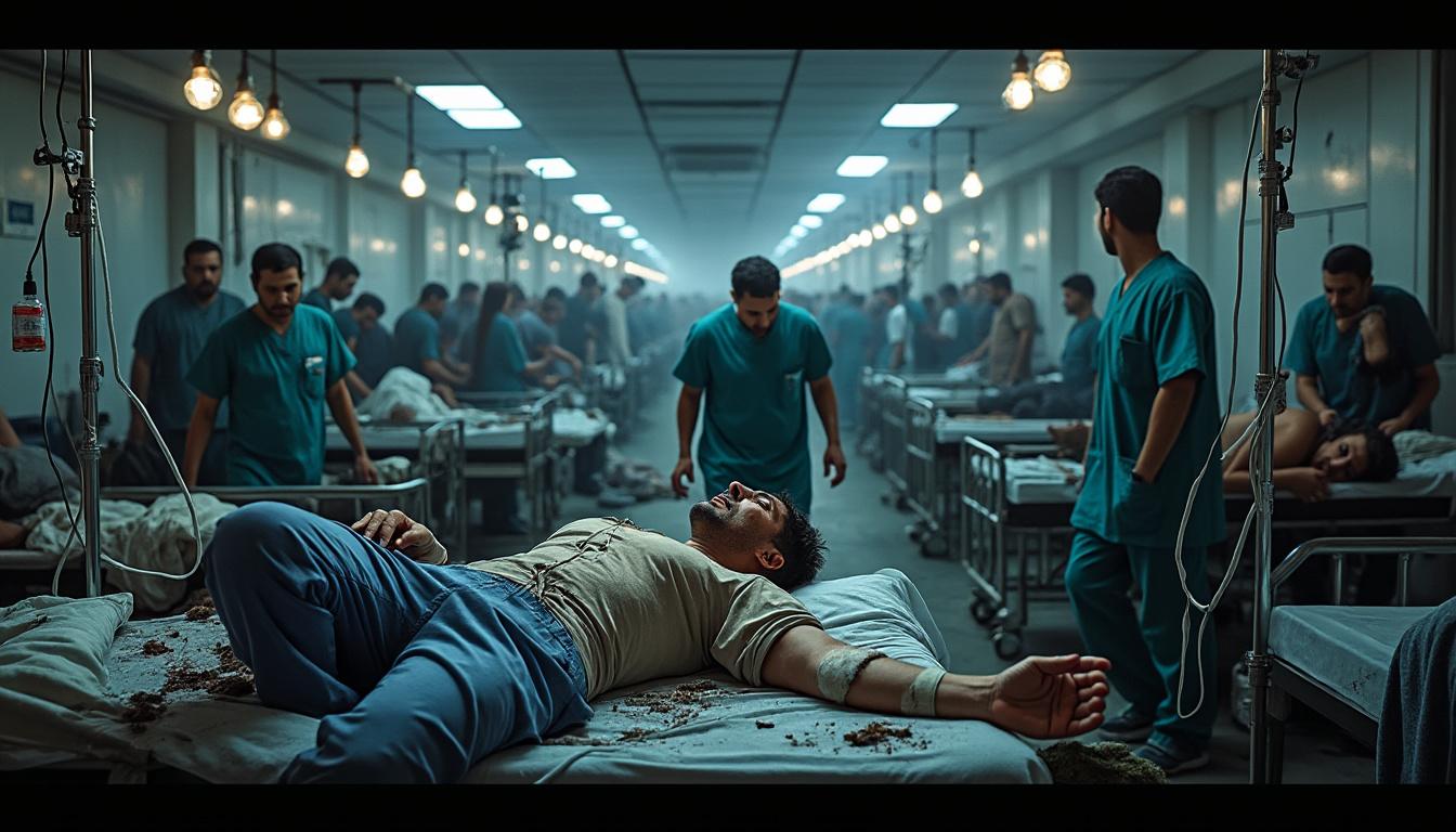 le nombre de blessés quotidiens à gaza a triplé alors que le système de santé s'effondre, alerte médecins sans frontières, soulignant une crise humanitaire sans précédent.