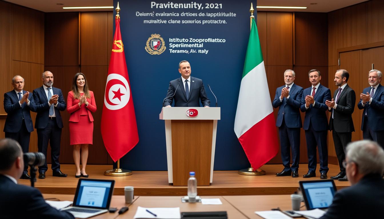La Tunisie Ă©toile montante : LaurĂ©ate du Prix « One Health Award 2025 » 2 dĂ©couvrez comment la tunisie sâest distinguĂ©e sur la scĂšne internationale en remportant le prix « one health award 2025 », consacrant son engagement innovant pour la santĂ© globale et la collaboration interdisciplinaire.
