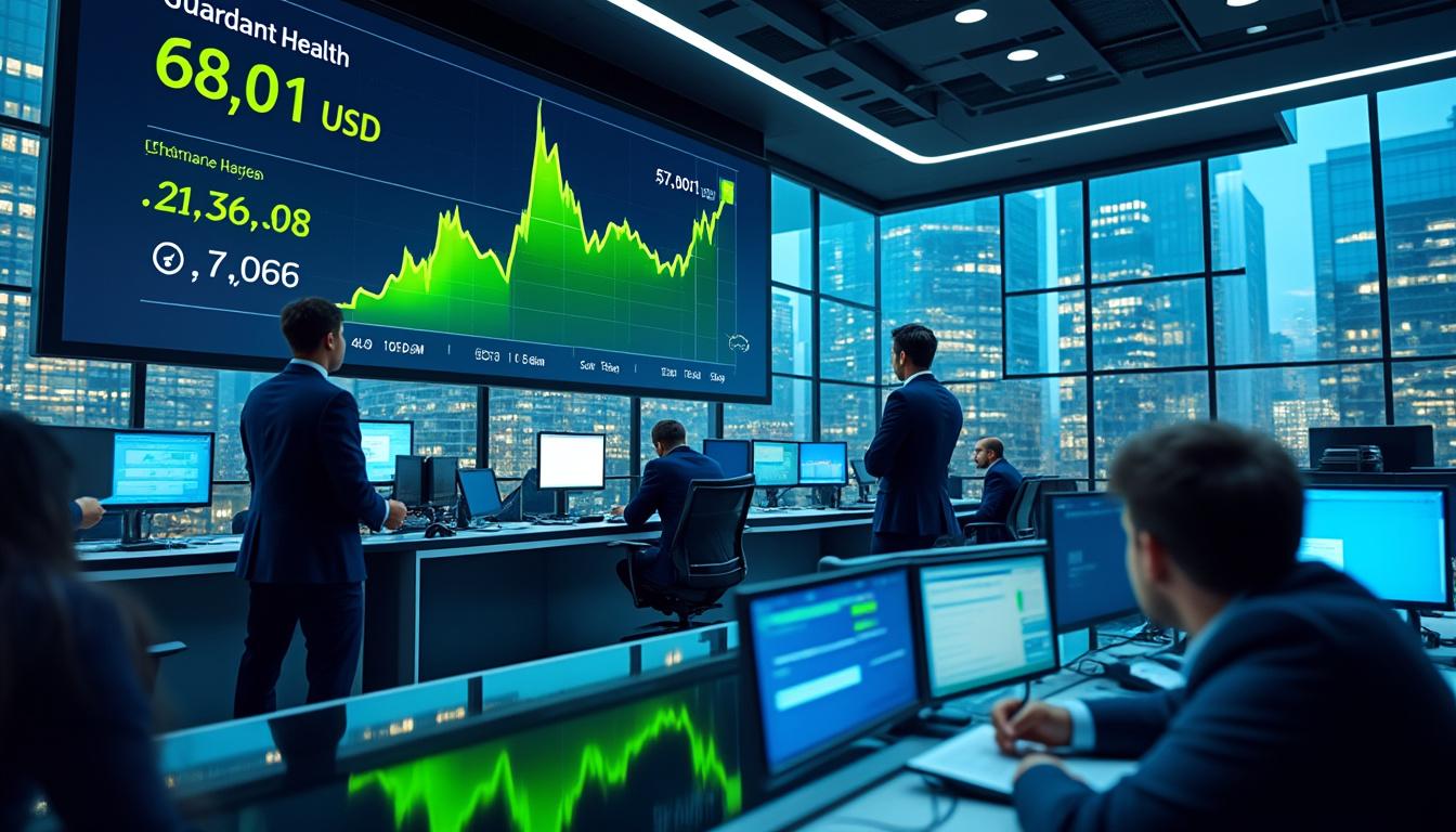 Les actions de Guardant Health atteignent un nouveau pic, culminant à 68,01 USD, un sommet depuis 52 semaines 10 découvrez comment les actions de guardant health ont atteint un nouveau sommet en 52 semaines, culminant à 68,01 usd, reflétant la confiance des investisseurs et la performance exceptionnelle de l'entreprise sur le marché boursier.