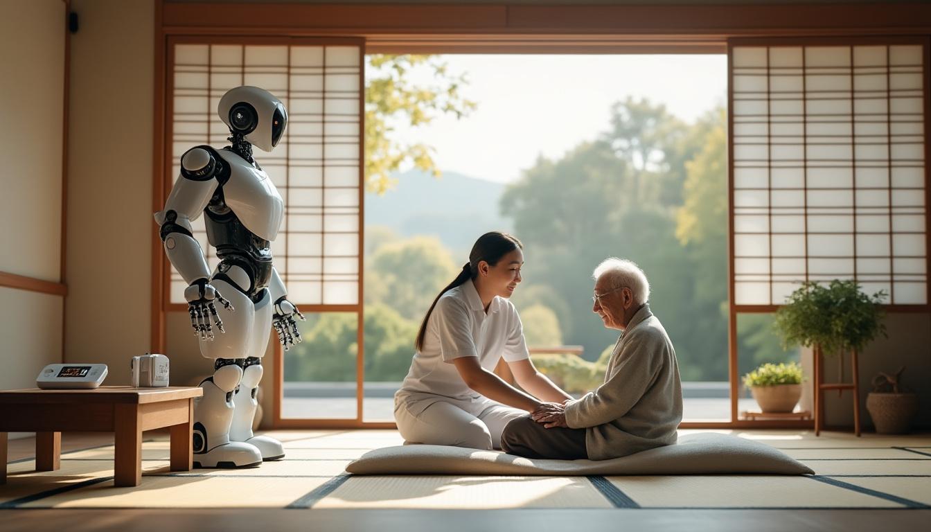 Japon : Vers qui se tourne-t-on pour accueillir les robots dans les soins à domicile ? 2 découvrez comment le japon s'adapte à l'intégration des robots dans les soins à domicile et les acteurs clés impliqués dans cette évolution technologique.