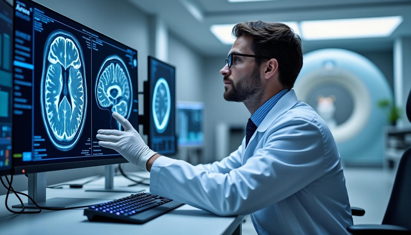 Un modĂšle dâIA rĂ©volutionnaire pour assister les radiologues dans la dĂ©tection des anomalies cĂ©rĂ©brales sur IRM 2 dĂ©couvrez un modĂšle dâia rĂ©volutionnaire conçu pour aider les radiologues Ă dĂ©tecter rapidement et avec prĂ©cision les anomalies cĂ©rĂ©brales sur irm, amĂ©liorant ainsi le diagnostic et les soins aux patients.