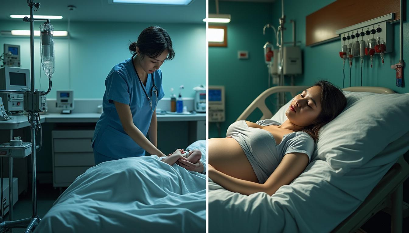 analyse des différences continues de la mortalité maternelle entre le nord et le sud de l’angleterre, explorant les facteurs sociaux et économiques influençant ces disparités.