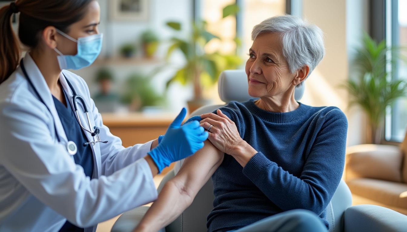 découvrez comment les vaccins antigrippaux à haute dose protègent efficacement les seniors en réduisant le risque d'hospitalisation liée à la grippe.