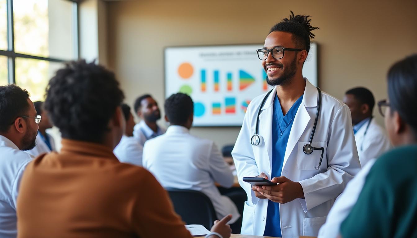 l'oms et echo collaborent pour former les professionnels de santé somaliens aux nouvelles directives destinées à prévenir la malnutrition chez les enfants et protéger leur santé.