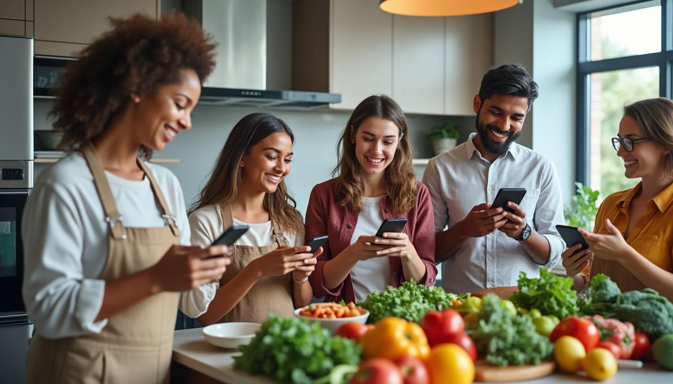 Comment les applications mobiles révolutionnent-elles nos habitudes alimentaires ? 2 découvrez comment les applications mobiles transforment nos habitudes alimentaires en facilitant le suivi nutritionnel, la planification des repas et l'accès à des conseils personnalisés pour une alimentation plus saine.