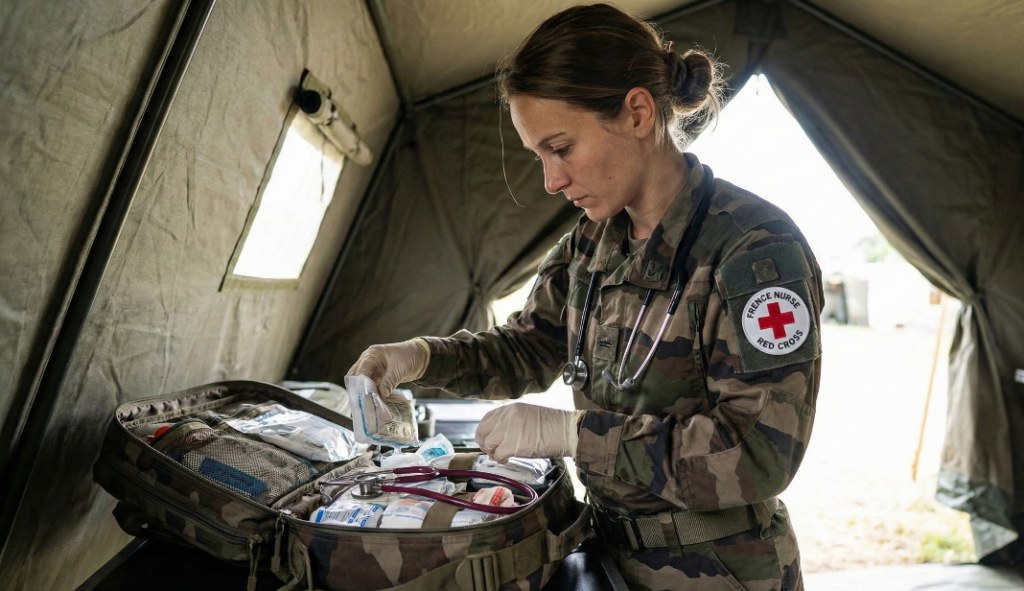 devenir infirmiere militaire