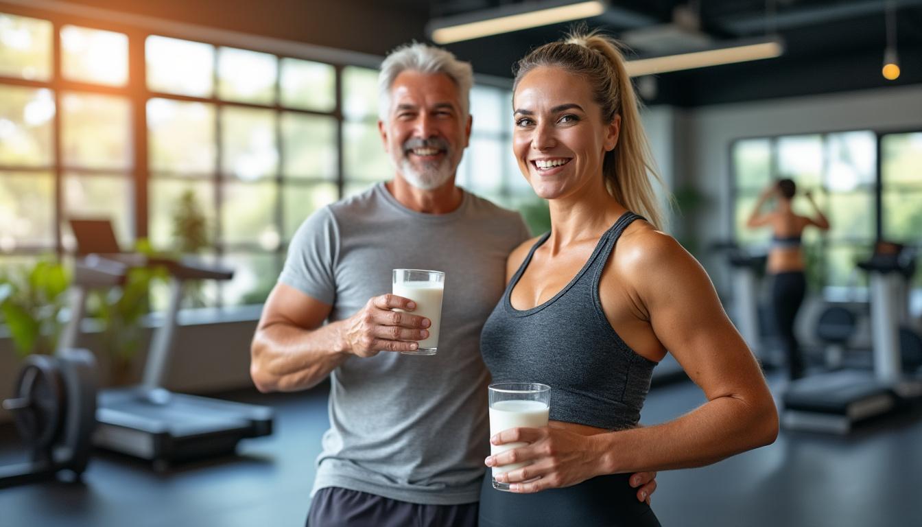 découvrez comment le lait post-entraînement peut aider les seniors de plus de 60 ans à renforcer la densité osseuse et maintenir une bonne santé osseuse grâce à ses bienfaits nutritifs.