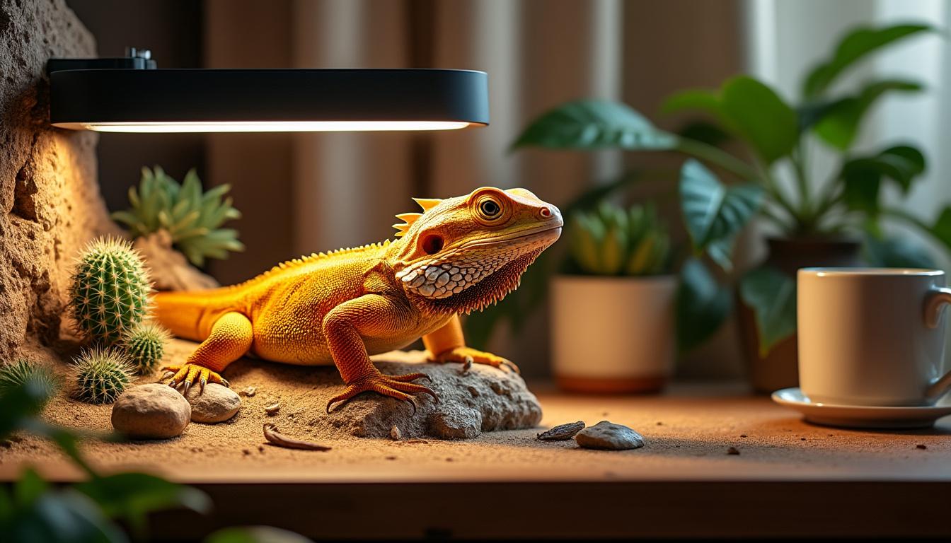 découvrez tout ce qu'il faut savoir pour bien s'occuper de votre pogona et profiter pleinement de sa compagnie au quotidien.