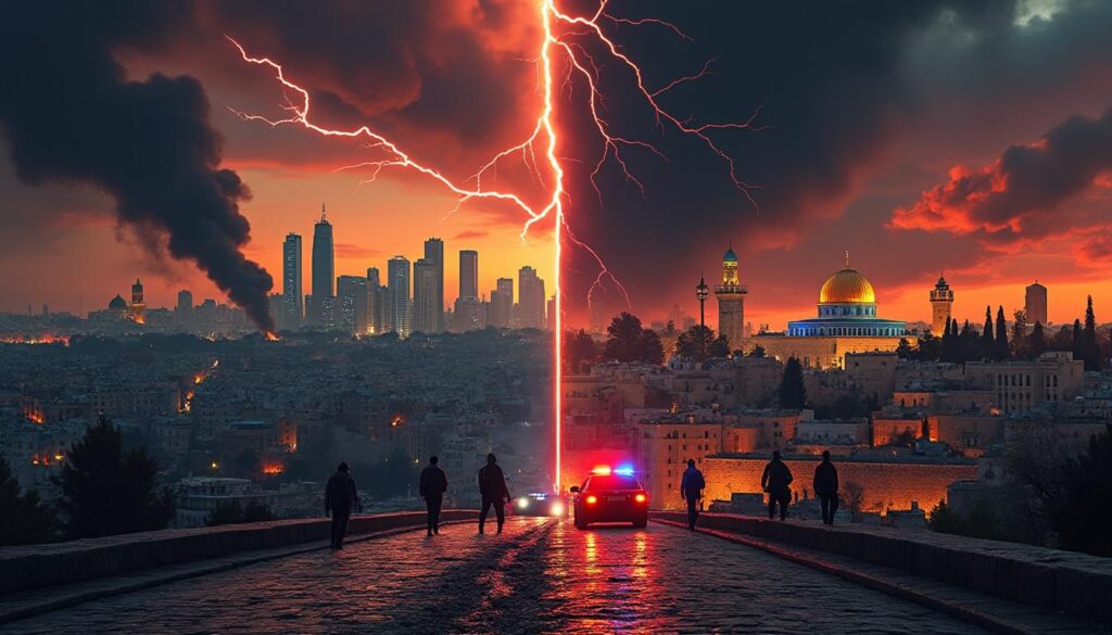 découvrez les dernières nouvelles sur les violentes déflagrations qui ont secoué téhéran et jérusalem, révélant un climat de tension palpable entre les deux villes.