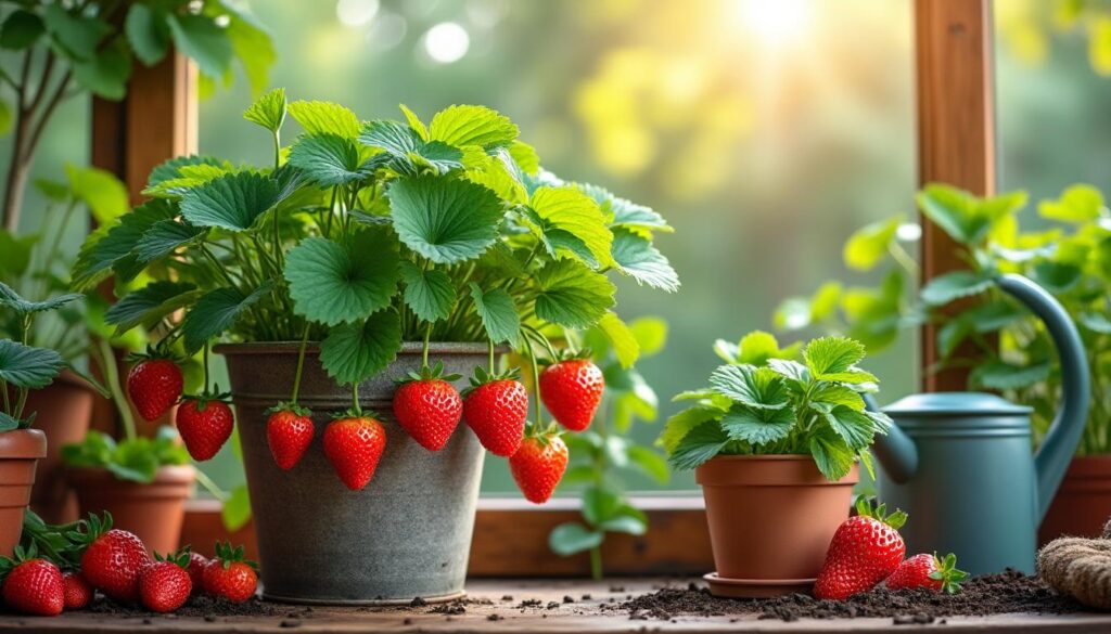 apprenez à cultiver des fraises en pot chez vous grâce à nos astuces simples et efficaces pour obtenir une récolte abondante et savoureuse toute l'année.