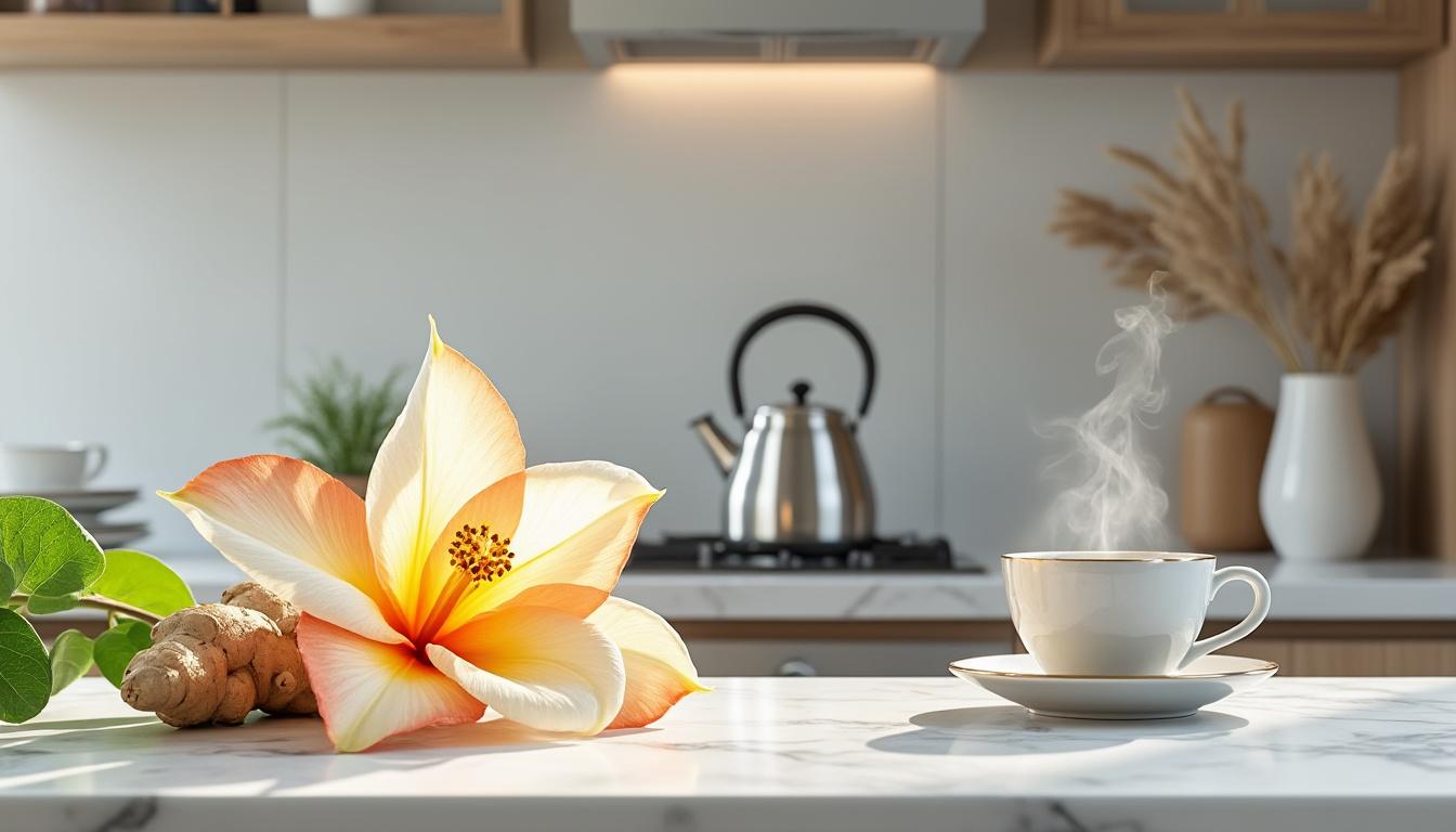 Fleur de gingembre : découvrez ses bienfaits pour votre santé 2 découvrez les bienfaits de la fleur de gingembre pour votre santé : propriétés anti-inflammatoires, renforcement du système immunitaire et bien plus encore.