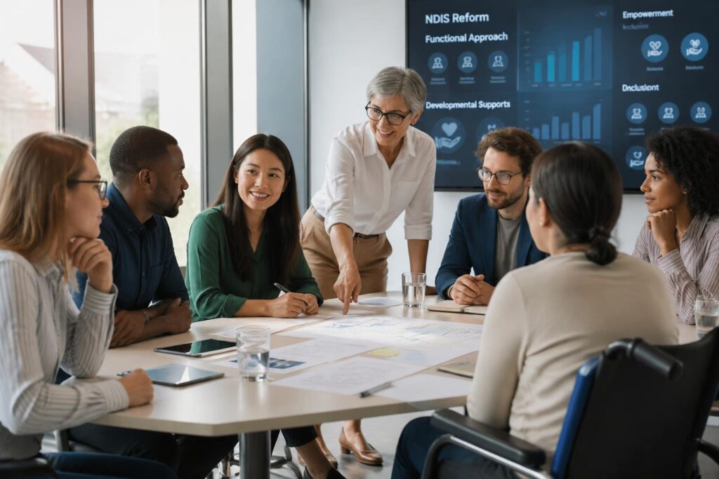 découvrez comment l'asdp s'engage activement dans la réforme du ndis pour promouvoir une approche fonctionnelle renforcée et offrir des soutiens solides au développement des bénéficiaires.