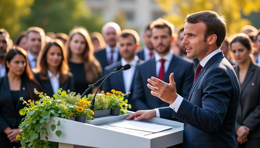 emmanuel macron inaugure le sommet one health à lyon, un événement majeur axé sur la santé et l'environnement dans la région rhône.
