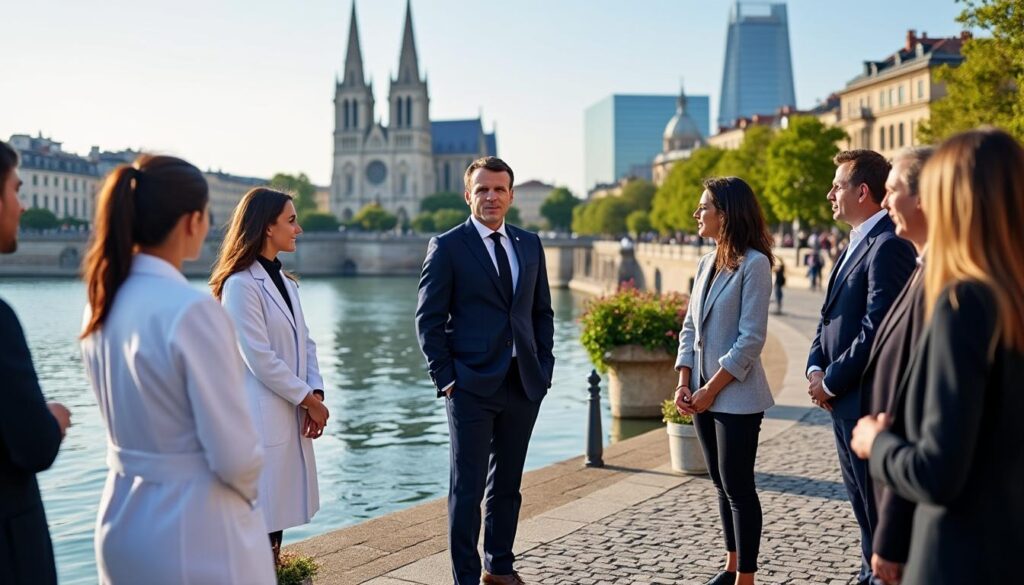 découvrez la visite d'emmanuel macron à lyon pour le one health summit et les impacts attendus sur la ville le 7.