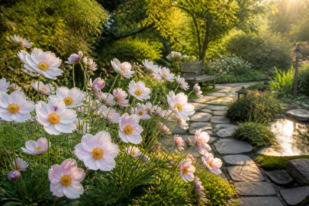 découvrez comment sublimer votre jardin avec l'anémone du japon, une fleur élégante facile à cultiver et idéale pour apporter couleur et raffinement à vos espaces extérieurs.