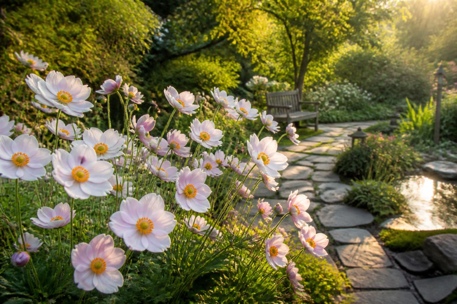 découvrez comment sublimer votre jardin avec l'anémone du japon, une fleur élégante facile à cultiver et idéale pour apporter couleur et raffinement à vos espaces extérieurs.