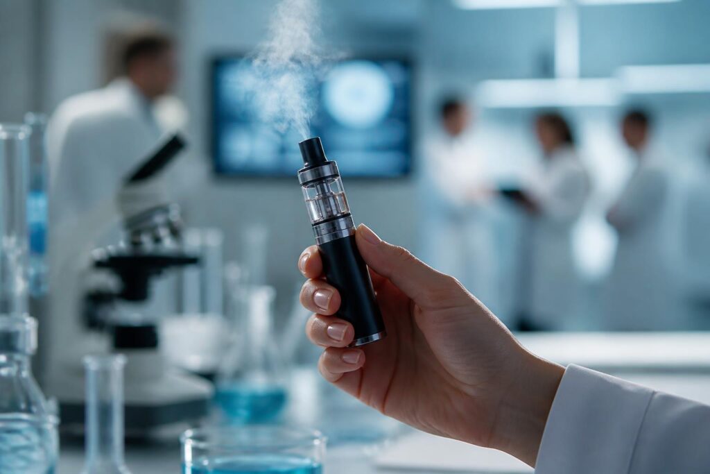 découvrez les enjeux des cigarettes électroniques utilisées à des fins thérapeutiques, entre mythes persistants et réalités scientifiques.
