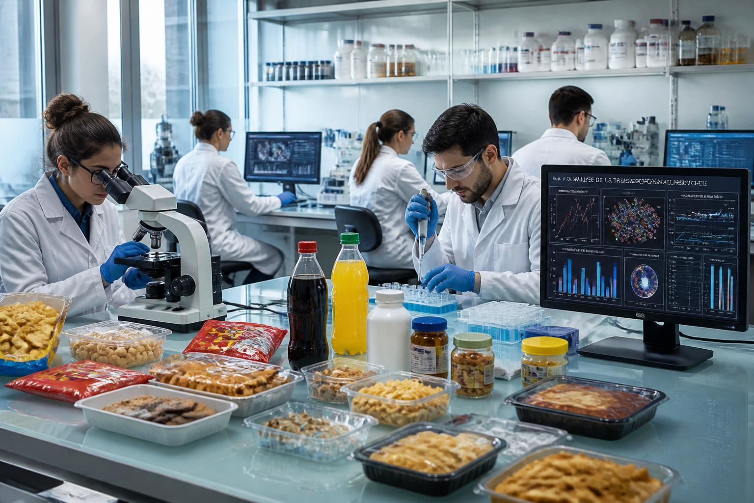 découvrez comment les scientifiques étudient l'effet de la transformation sur la nocivité des aliments ultra-transformés et ses conséquences pour la santé.