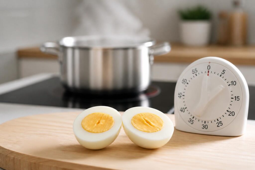 découvrez comment cuire un œuf dur parfaitement à chaque fois grâce à nos conseils simples sur le temps de cuisson idéal pour un résultat impeccable.