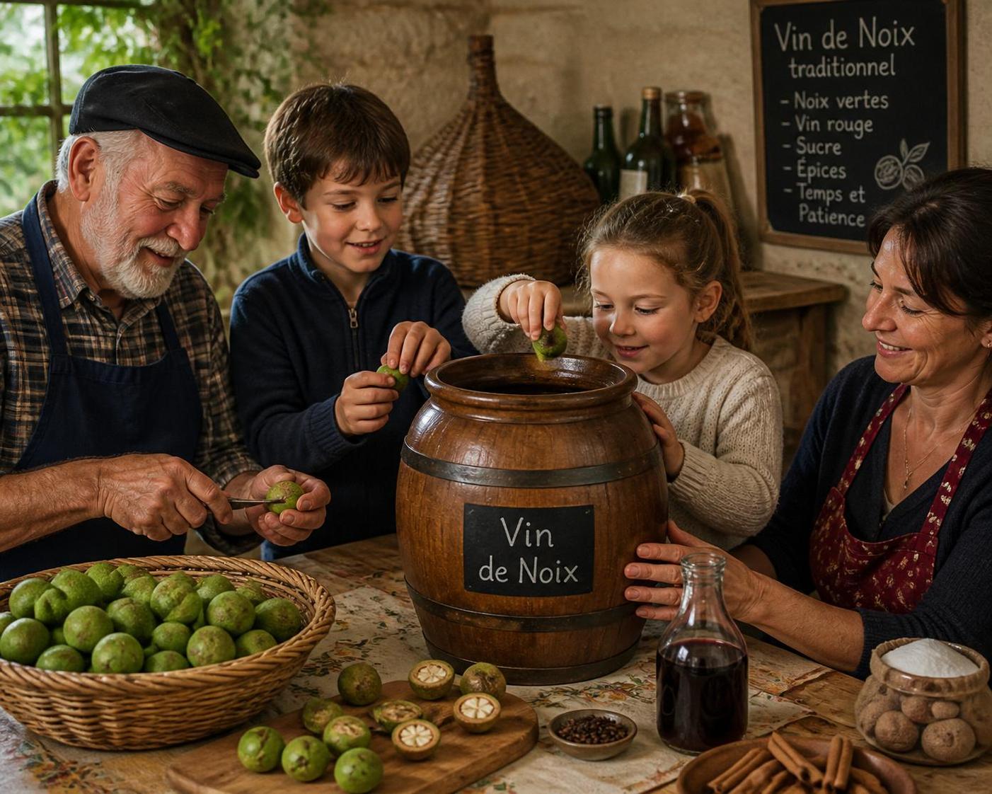 Vin de noix : découvrez comment préparer ce breuvage traditionnel et savoureux 2 apprenez à préparer un vin de noix traditionnel et savoureux grâce à notre guide étape par étape, idéal pour surprendre vos invités avec une boisson authentique faite maison.