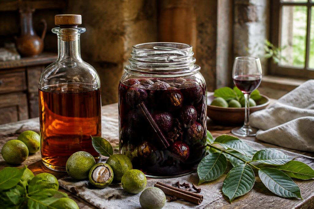 apprenez à préparer un vin de noix maison, un breuvage traditionnel riche en saveurs, idéal pour surprendre et régaler vos invités.