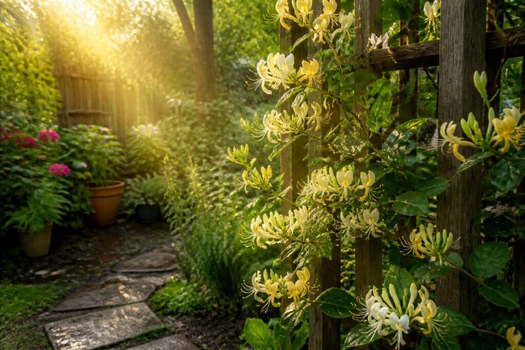 découvrez comment le chèvrefeuille peut transformer votre jardin en un espace parfumé et enchanteur. apprenez à cultiver et entretenir cette plante délicate pour un extérieur sublimé.