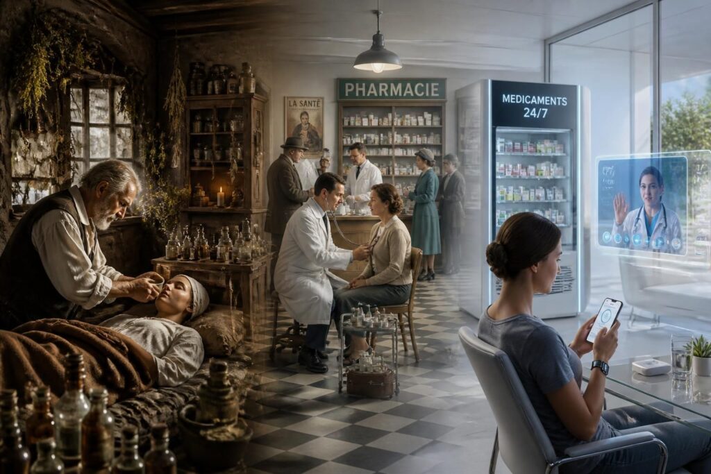 découvrez comment notre perception et notre gestion des petits soucis de santé ont changé au fil des années, reflétant l'évolution des connaissances et des pratiques médicales.