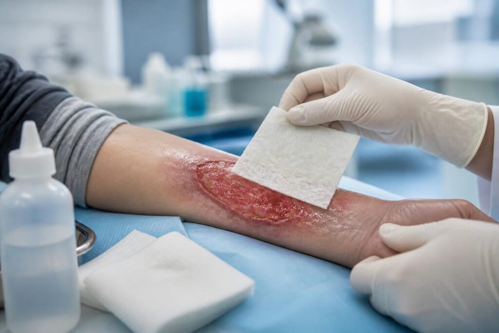 découvrez quand et comment utiliser un pansement à l'alginate pour favoriser la cicatrisation des plaies humides et exsudatives efficacement.