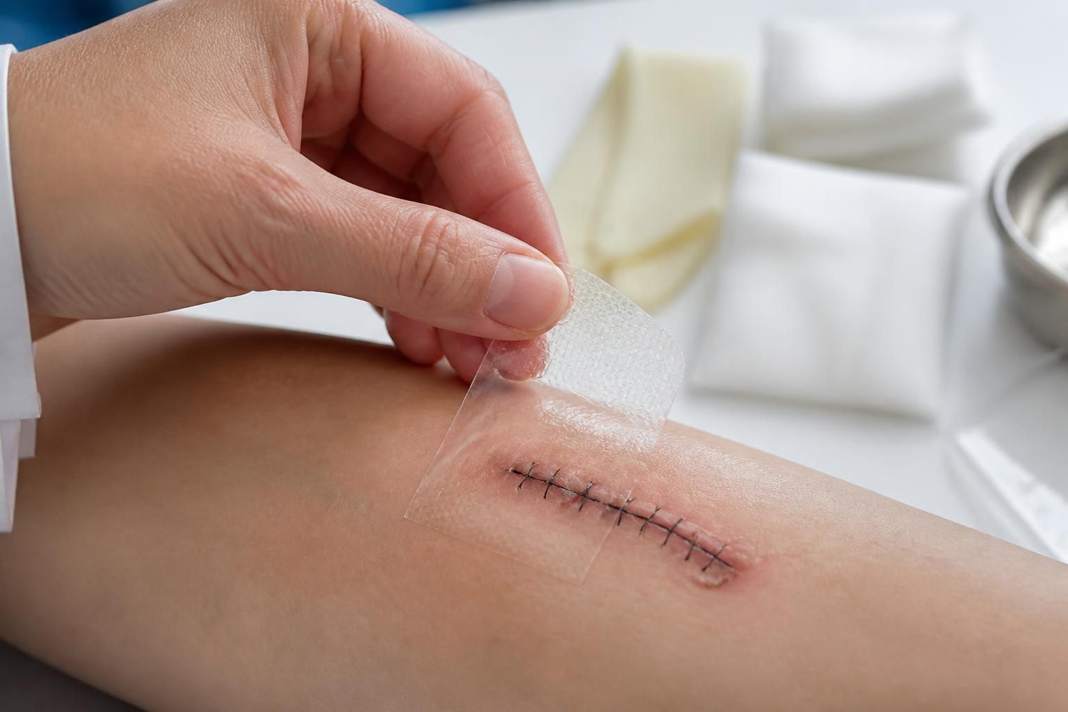 Pansement sur des points de suture : comment le faire et quand le changer 7 découvrez comment poser un pansement sur des points de suture et quand le changer pour favoriser une bonne cicatrisation et éviter les infections.