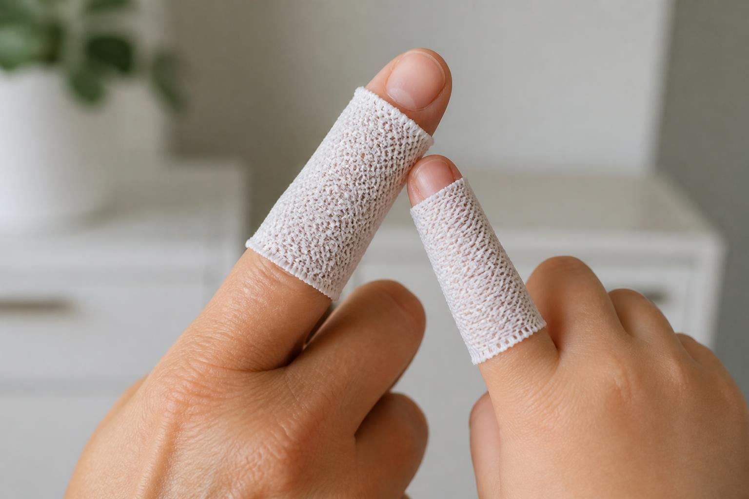 découvrez la méthode simple et efficace pour appliquer un pansement tubulaire au doigt et garantir qu'il tienne parfaitement tout au long de la journée.