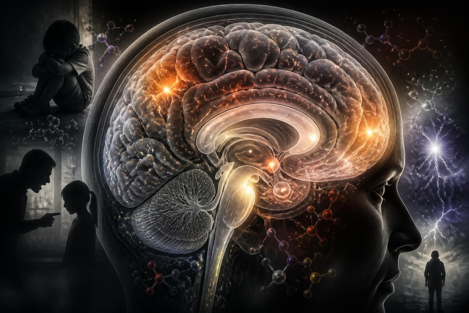 découvrez comment le stress vécu dès le plus jeune âge modifie l’épigénétique du cerveau, influençant ainsi la sensibilité et la vulnérabilité au stress tout au long de la vie.