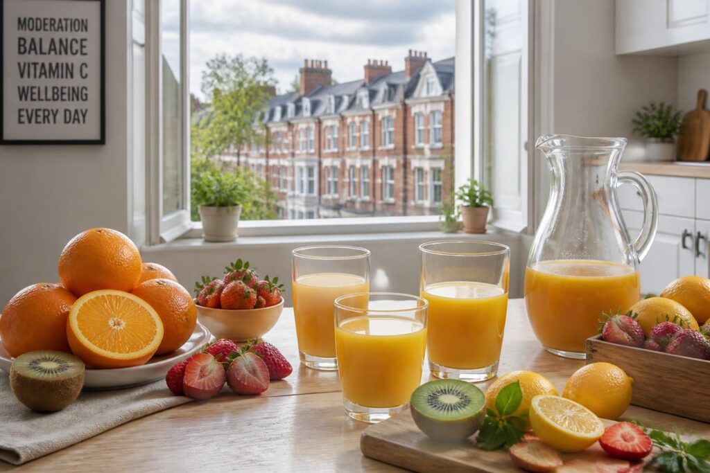 découvrez comment une consommation modérée de jus de fruits peut aider à compenser les carences en vitamine c au royaume-uni, améliorant ainsi la santé et le bien-être.