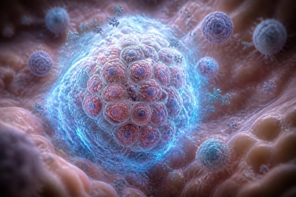 découvrez comment l'il-10 agit comme un bouclier biochimique localisé pour protéger les cellules bêta pancréatiques contre le rejet, offrant de nouvelles perspectives pour les traitements du diabète.