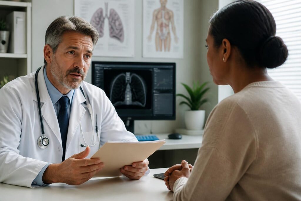 moins d'un adulte américain sur six éligible discute du dépistage du cancer du poumon avec son médecin, soulignant l'importance d'améliorer la sensibilisation et la communication sur ce sujet vital.