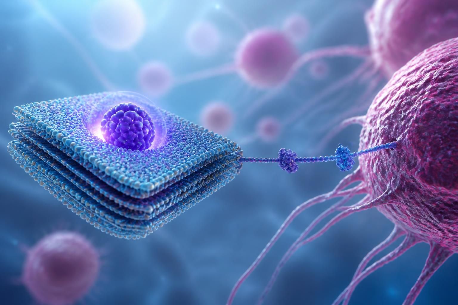 découvrez comment les nanoplaquettes révolutionnent la délivrance ciblée des médicaments anticancéreux, offrant une approche innovante pour améliorer l'efficacité et réduire les effets secondaires du traitement du cancer.