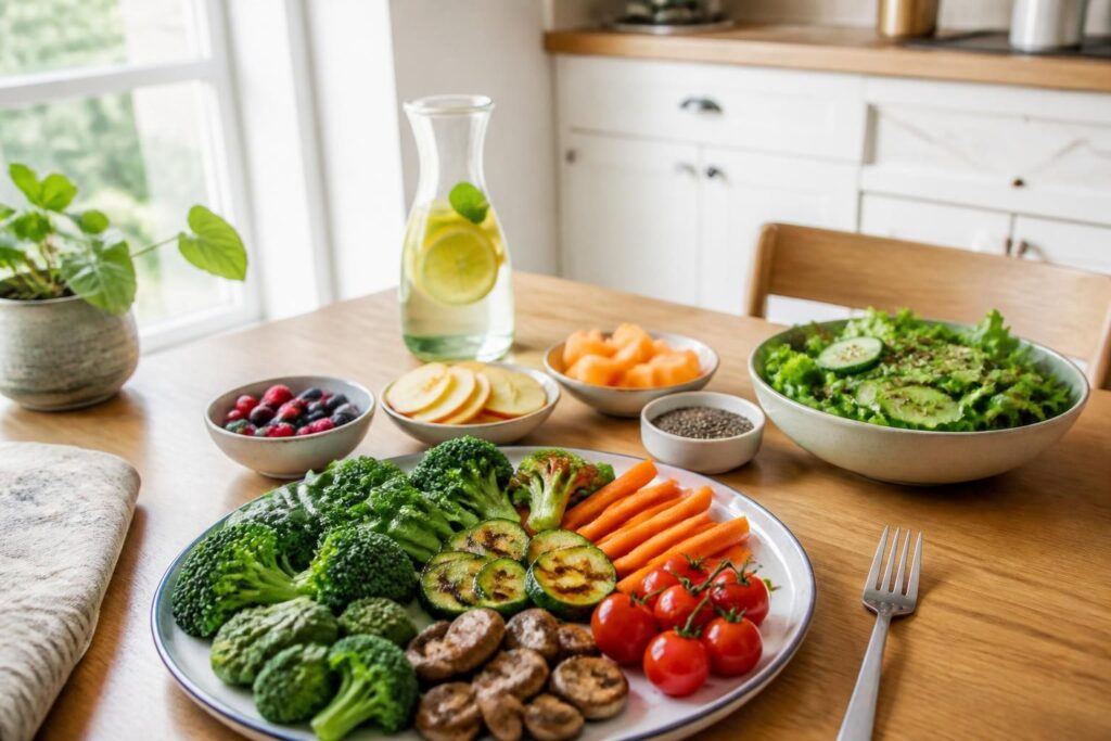 découvrez un régime végétalien faible en gras qui vous aide à perdre du poids sans réduire la quantité de vos repas, alliant santé et satisfaction alimentaire.