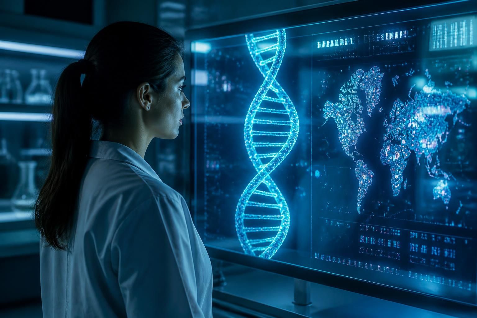 AlphaGenome Atlas : L'IA au service de la cartographie des milliards de mutations génétiques 2 découvrez alphagenome atlas, une intelligence artificielle révolutionnaire dédiée à la cartographie précise et détaillée des milliards de mutations génétiques pour avancer la recherche médicale.