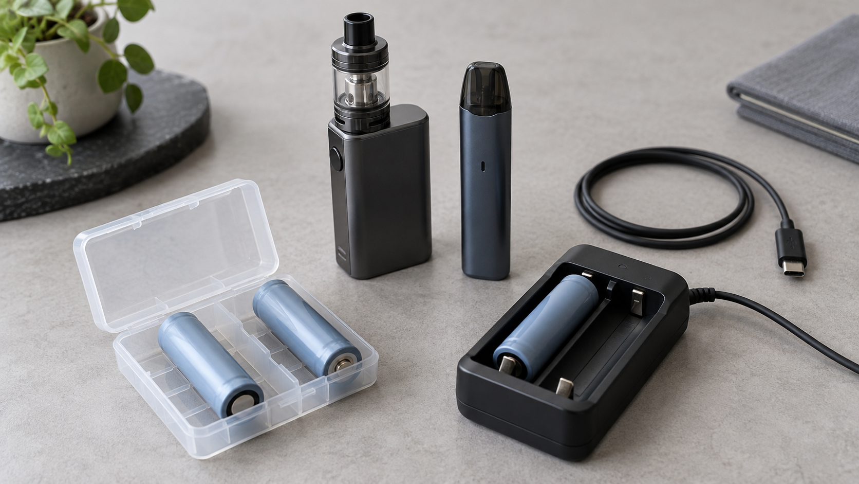 batteries pour cigarettes electroniques