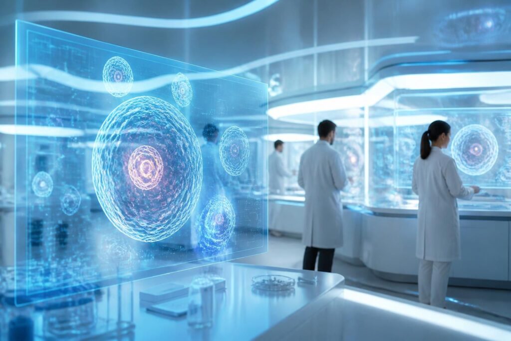 découvrez comment les cellules virtuelles transforment la recherche médicale en accélérant la découverte de nouveaux médicaments, ouvrant la voie à des traitements innovants plus rapides et efficaces.