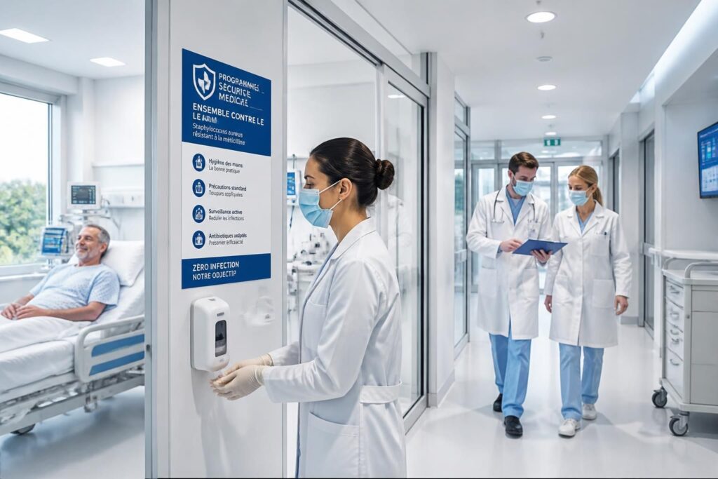 découvrez comment un programme national de sécurité médicale réduit efficacement les infections hospitalières à sarm, améliorant la sécurité des patients et la qualité des soins.
