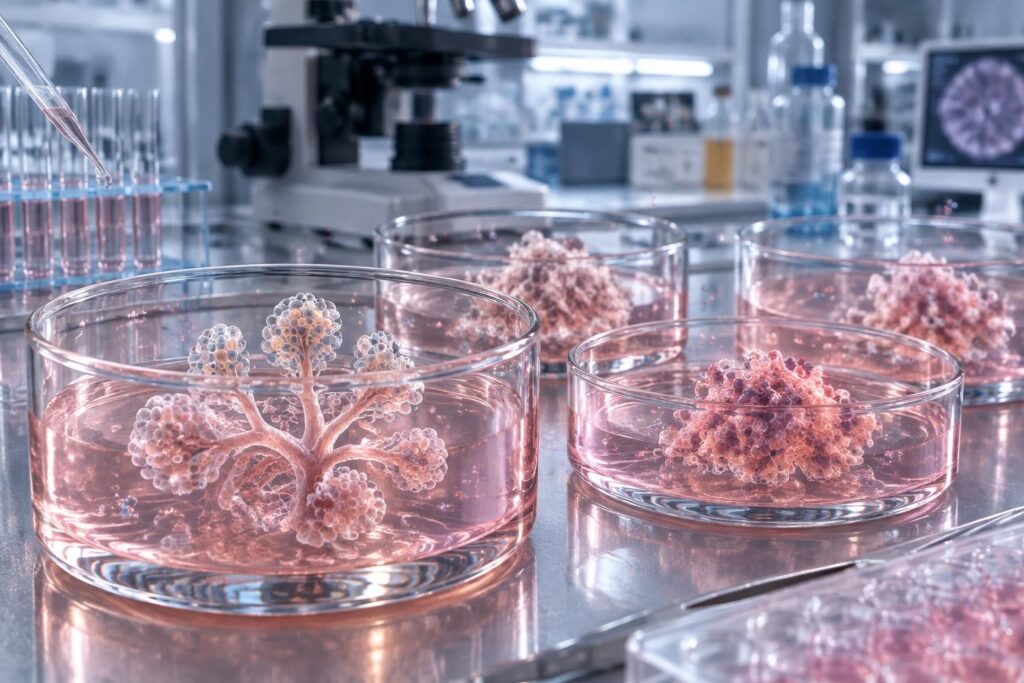 une étude sur des modèles humains cultivés en laboratoire montre que des mélanges de bisphénols peuvent perturber le développement du tissu mammaire.