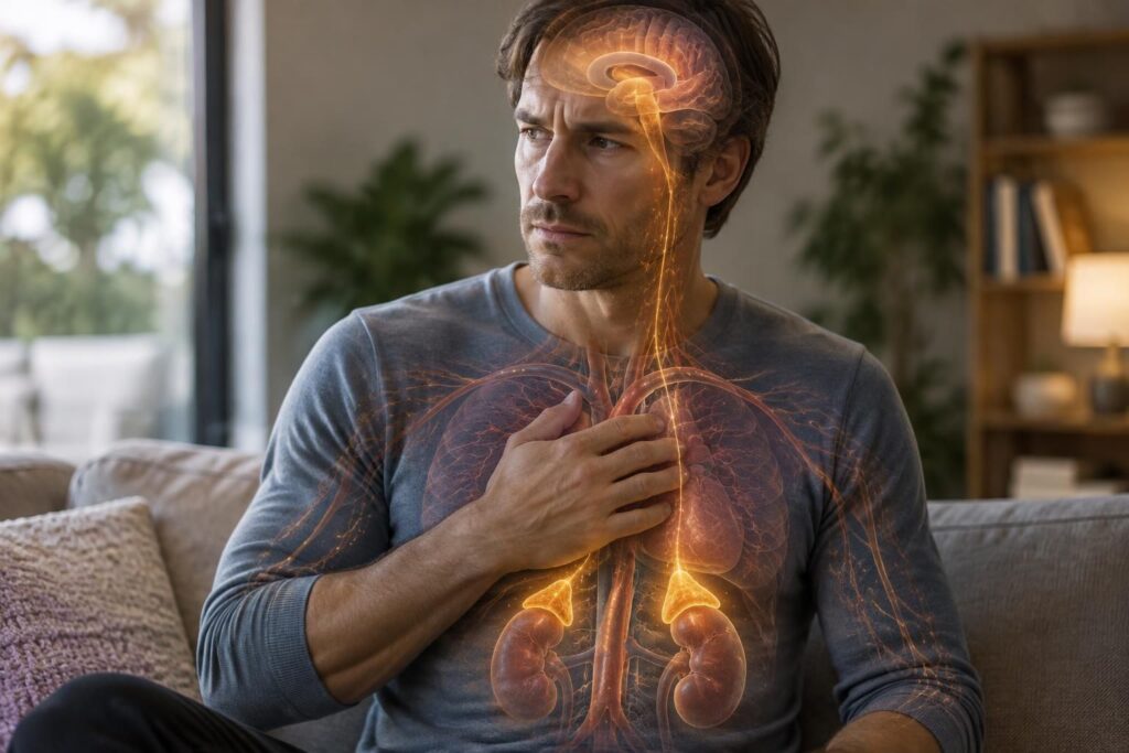 découvrez le cortisol, l’hormone du stress : son rôle, ses effets sur l’organisme et des conseils simples pour mieux le réguler.