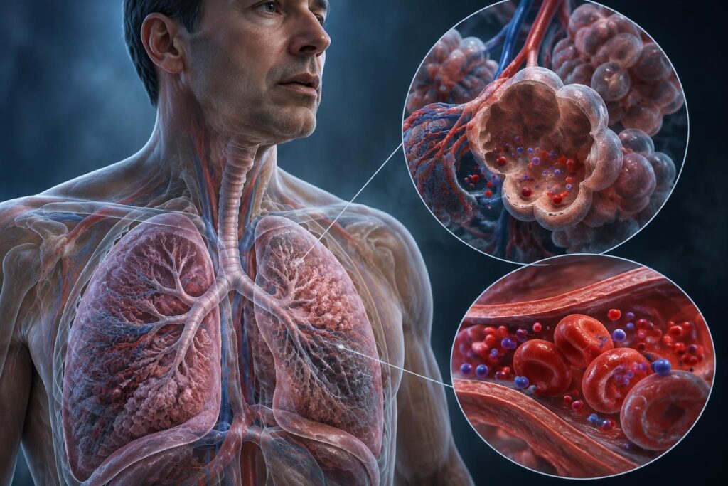 découvrez ce qu’est l’hypercapnie, ses causes, ses symptômes et les traitements possibles lorsque le dioxyde de carbone s’accumule dans le sang.