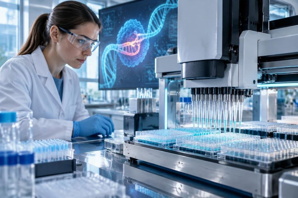 découvrez comment l’automatisation de précision d’integra optimise l’analyse crispr, améliore la reproductibilité et simplifie les flux de travail en laboratoire.