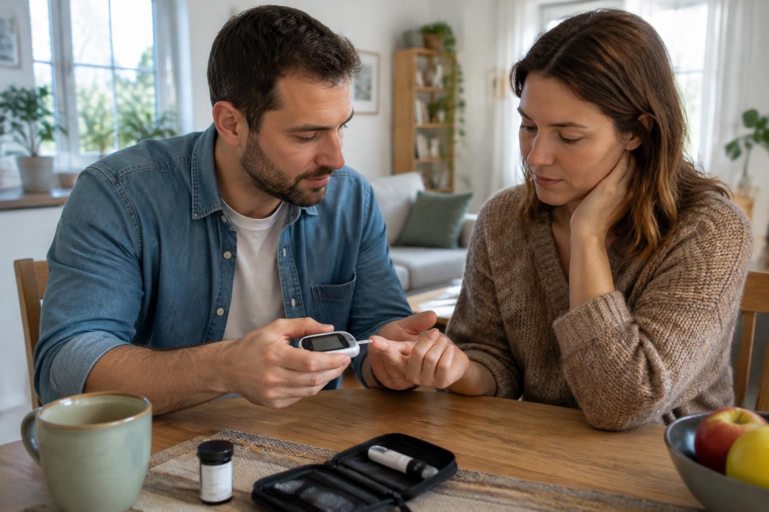 Symptômes de l'hypoglycémie : comment les reconnaître vite 2 tremblements, sueurs, faim ou confusion : apprenez à reconnaître rapidement les symptômes de l’hypoglycémie et à réagir.